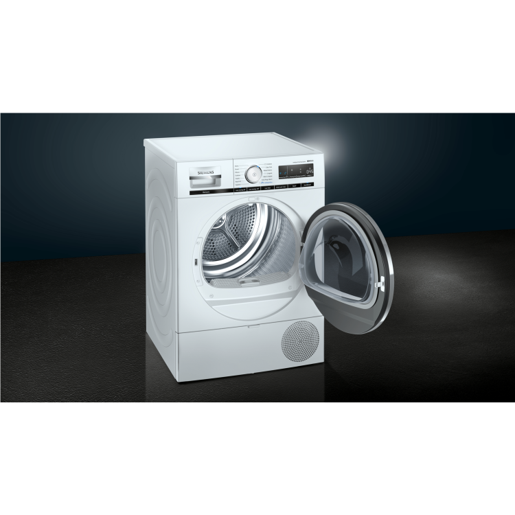 Siemens iQ500 Freestanding Heat Pump Tumble Dryer - White