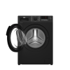 Refurbished Beko WTL84151B Smart Freestanding 8KG 1400 Spin Washing Machine Black