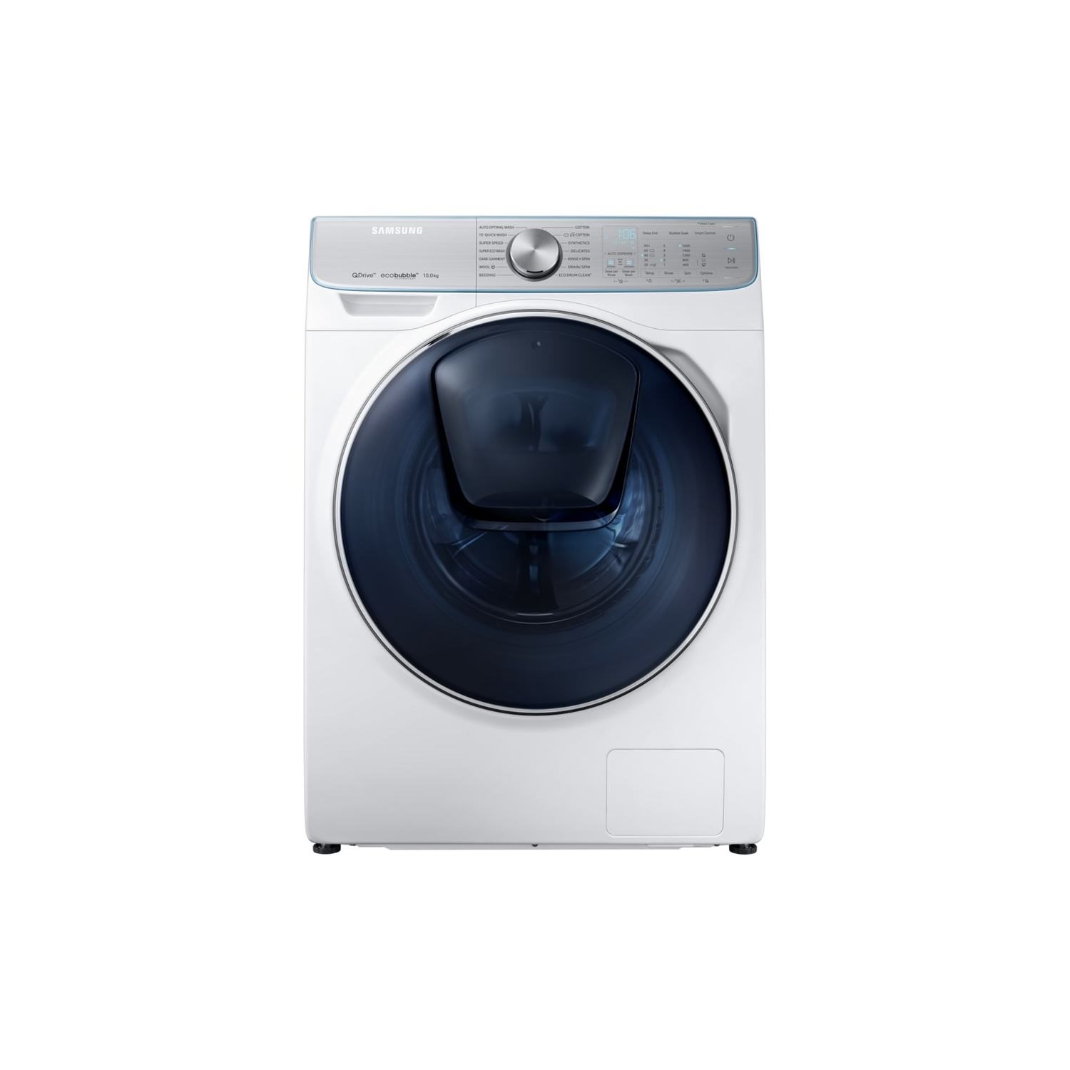 Refurbished Samsung WW10M86DQOA Smart Freestanding 10KG 1600 Spin Washing Machine White