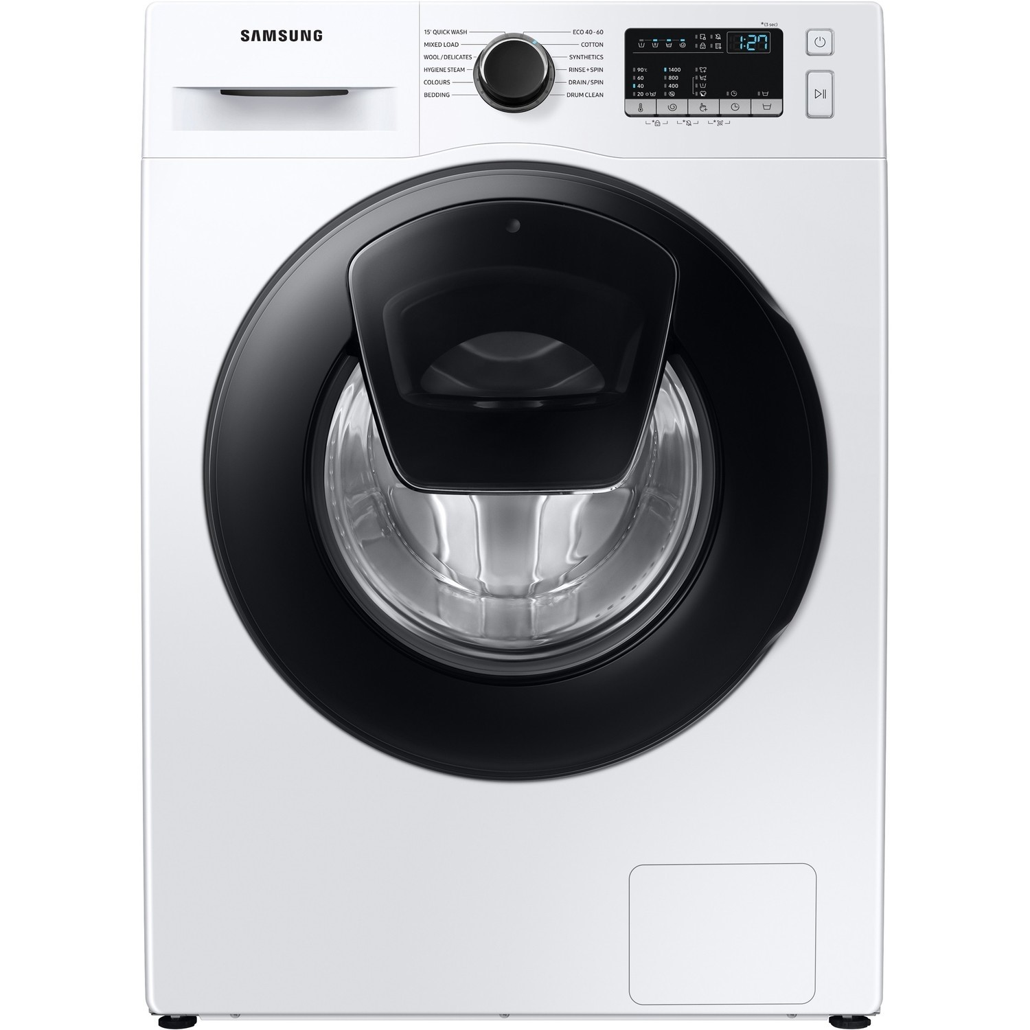 Samsung Series 5 AddWash™ WW90T4540AE 9Kg Washing Machine with 1400 rpm - White - D Rated