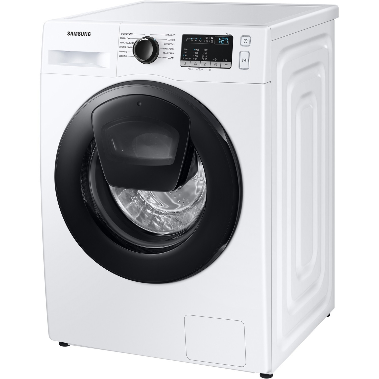 liefdadigheid zeven Mars Samsung Series 5 ecobubble 9kg 1400rpm Freestanding Washing Machine - White  WW90T4540AE/EU | Appliances Direct