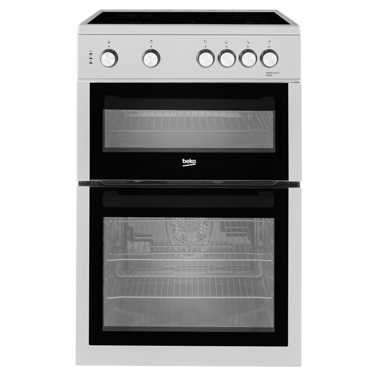 Refurbished Beko XTC611S 60cm 4 Zone Electric Cooker