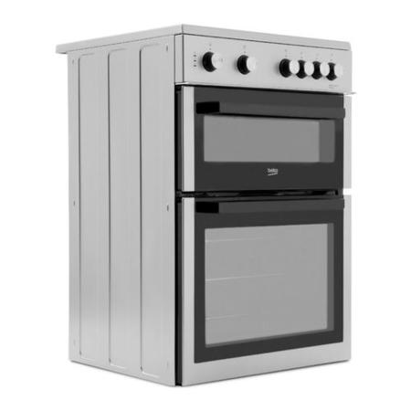 Refurbished Beko XTC611S 60cm 4 Zone Electric Cooker