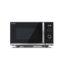 YC-QS254AU-B Sharp YC-QS254AU-B 25L Black Flatbed Microwave – 900 W & 8 Auto Programmes