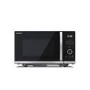Sharp 25L Freestanding Semi Digital Flatbed Microwave Oven - Black