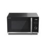 Sharp 25L Freestanding Semi Digital Flatbed Microwave Oven - Black