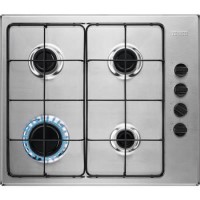 Zanussi Graded A1 - 60cm Four Burner Gas Hob - Stainless Steel