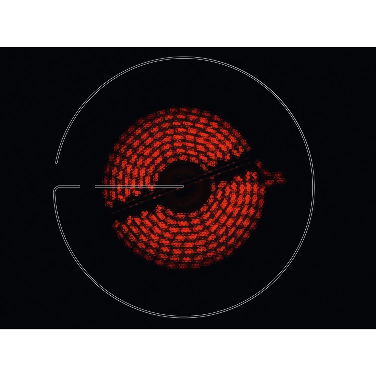 Zanussi 60cm 4 Zone Ceramic Hob