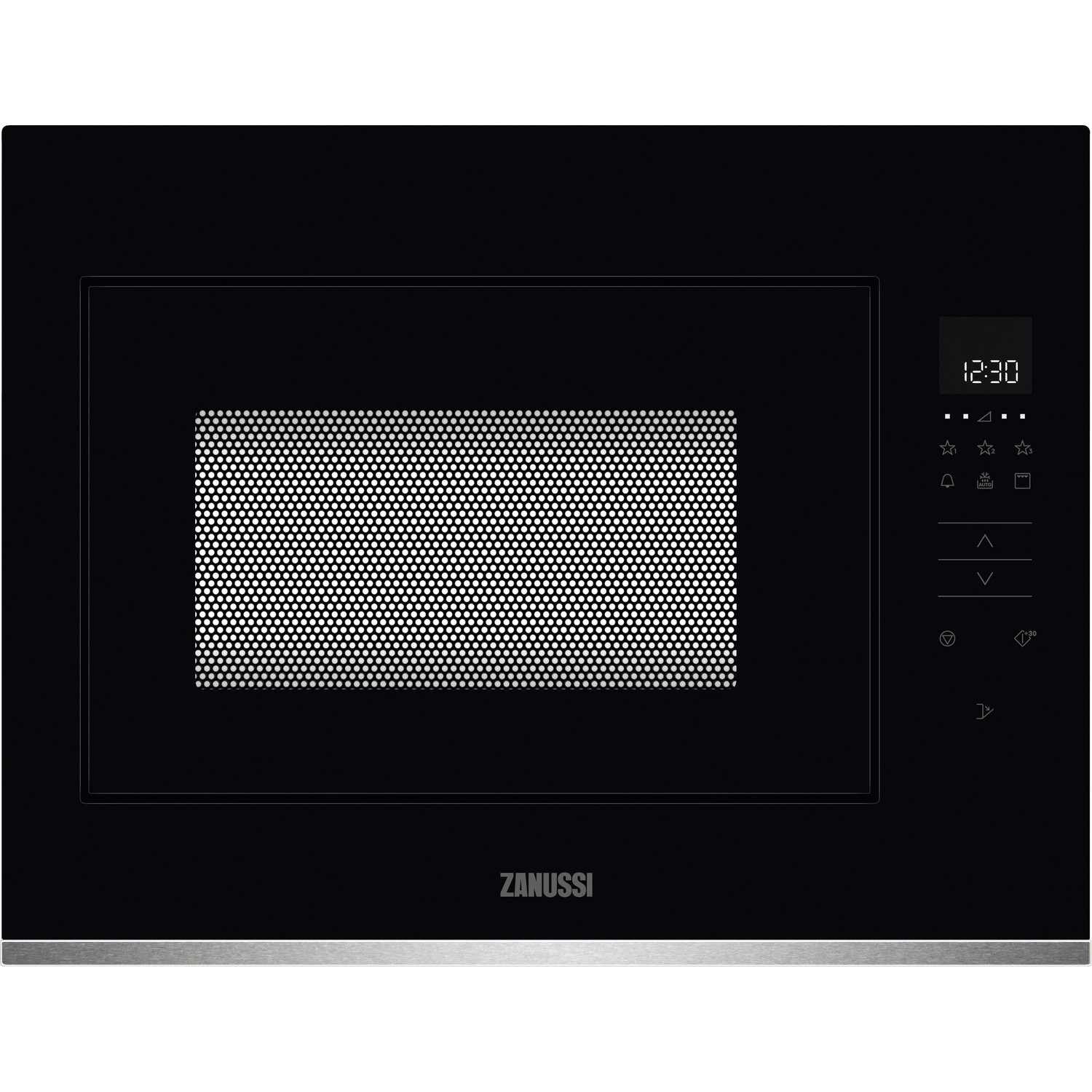 Refurbished Zanussi Series 20 ZMBN4DX Built In 25L with Grill 900W Microwave Black