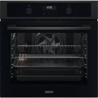GRADE A2 - Zanussi ZOPNA7K1 Built in Pyrolytic AirFry Single Oven - Black