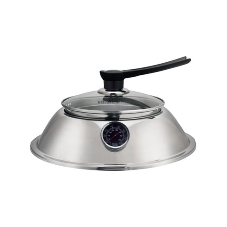 Refurbished Boss Grill Lid for eiQGRILLXL Portable Smokeless Charcoal BBQ