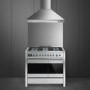 GRADE A2 - Smeg A2-81 Opera 100cm Dual Fuel Range Cooker - Stainless Steel