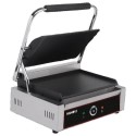 A2/101016 GRADE A2 - Hamoki PG-MC Extra Large Single Contact Grill - Ribbed Top, Flat Bottom Plate, Plug In