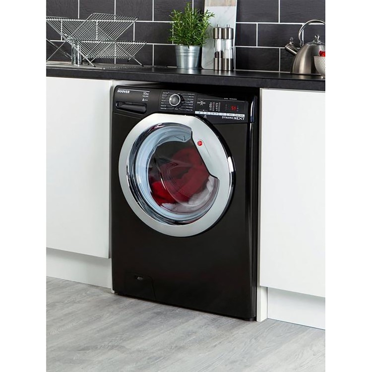 Refurbished Hoover DXOA410C3B/1-80 Integrated 10KG 1400 Spin Washing Machine