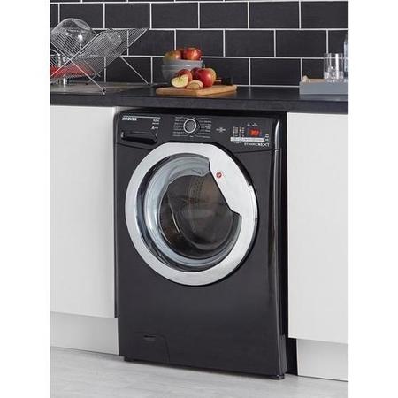 Refurbished Hoover DXOA 610HCB Smart Freestanding 10KG 1600 Spin Washing Machine Black
