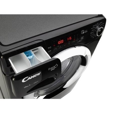 Refurbished Candy GVS1610THCB Smart Freestanding 10KG 1600 Spin Washing Machine