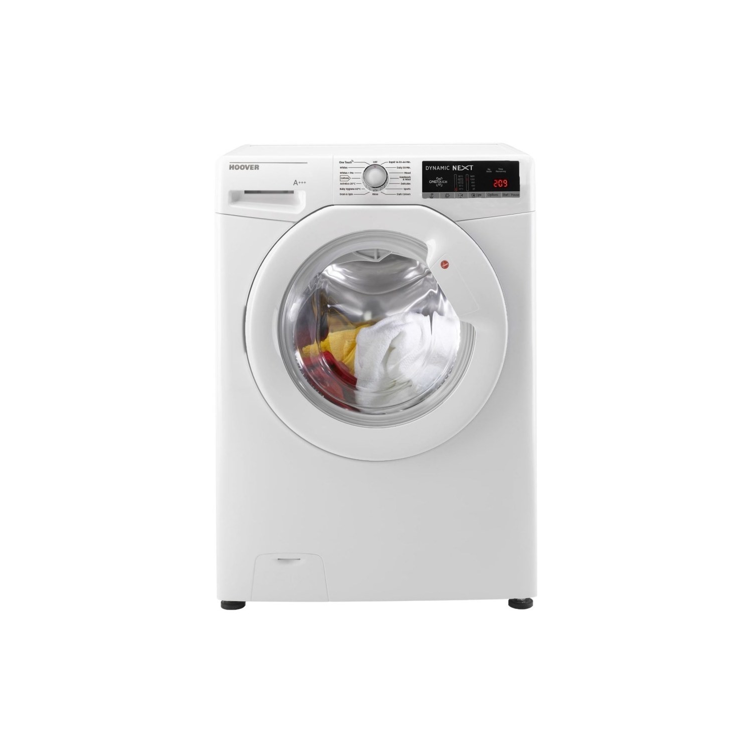 Refurbished Hoover DXOA 410C3/1-80 Smart Freestanding 9KG 1400 Spin Washing Machine White