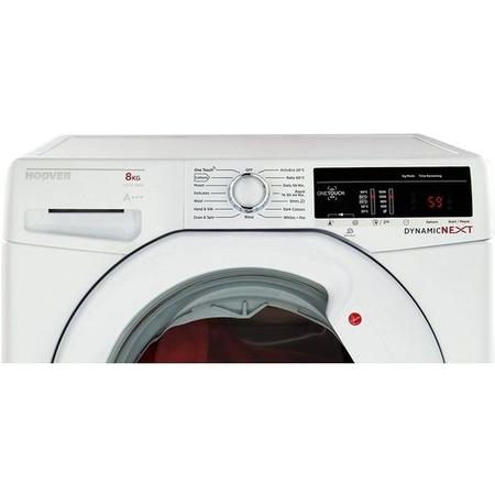 Refurbished Hoover DXOA68LW3/1-80 Smart Freestanding 8KG 1600 Spin Washing Machine White