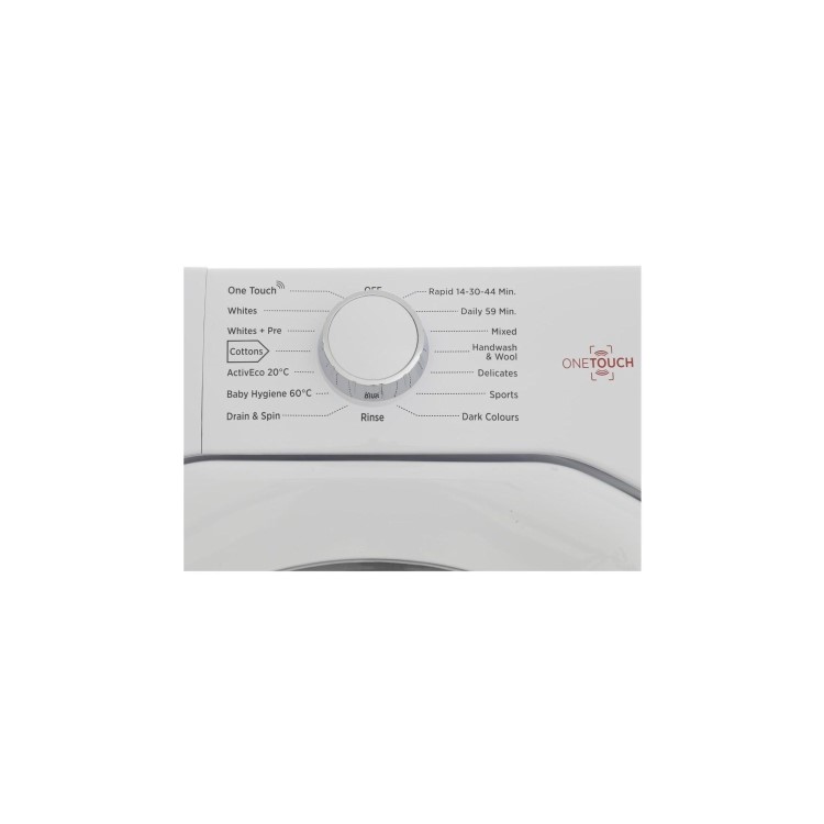 Refurbished Hoover Link HL1572D3/1-80 Smart Freestanding 7KG 1500 Spin Washing Machine White