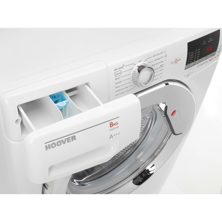 Refurbished Hoover Dynamic Next DXOC 58AC3 Freestanding 8KG 1500 Spin Washing Machine White