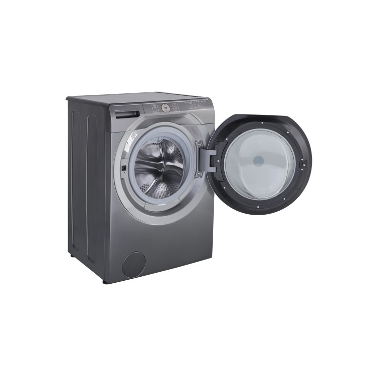 Refurbished Hoover AXI AWMPD69LH7R Smart Freestanding 9KG 1600 Spin Washing Machine Graphite