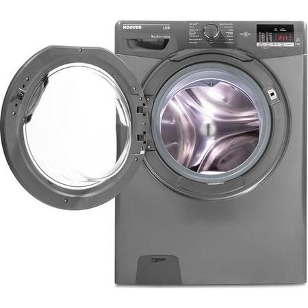 Refurbished Grade A3 - Hoover Link DHL 1492DR3R NFC 9kg 1400rpm Washing Machine - Graphite