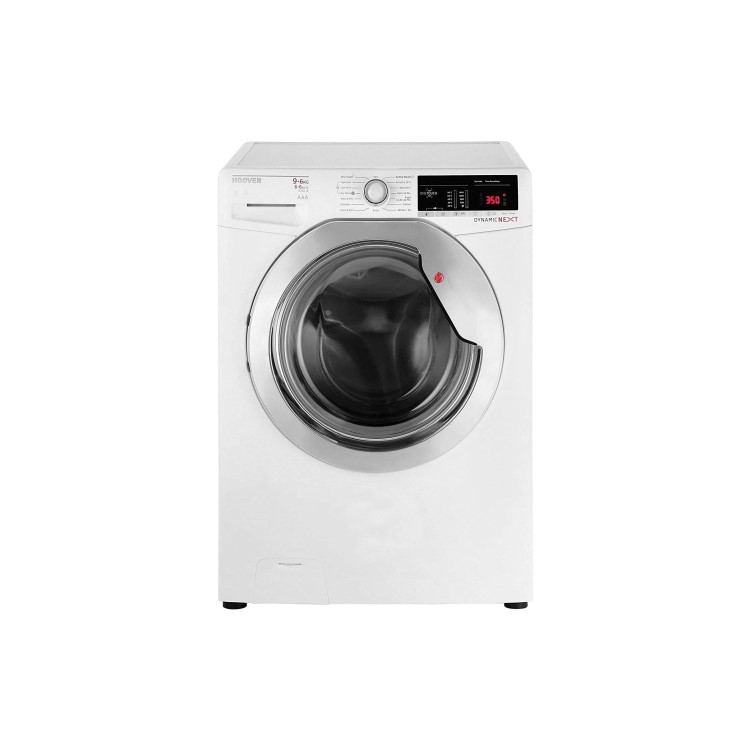 Refurbished Hoover Dynamic Next WDXOA496C Smart Freestanding 9/6KG 1400 Spin Washer Dryer White