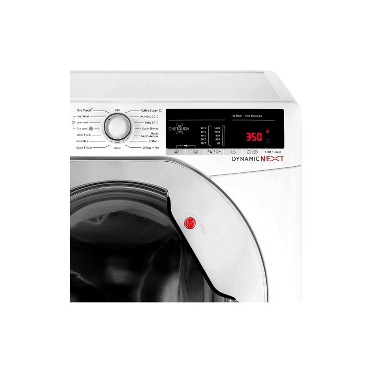 Refurbished Hoover Dynamic Next WDXOA496C Smart Freestanding 9/6KG 1400 Spin Washer Dryer White