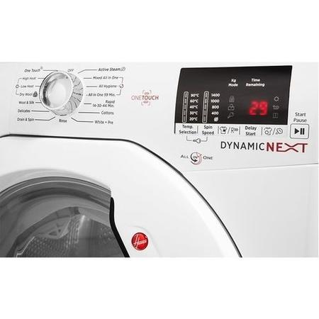 Refurbished Hoover Dynamic WDXOC 496A Smart Freestanding 9/6KG 1400 Spin Washer Dryer White