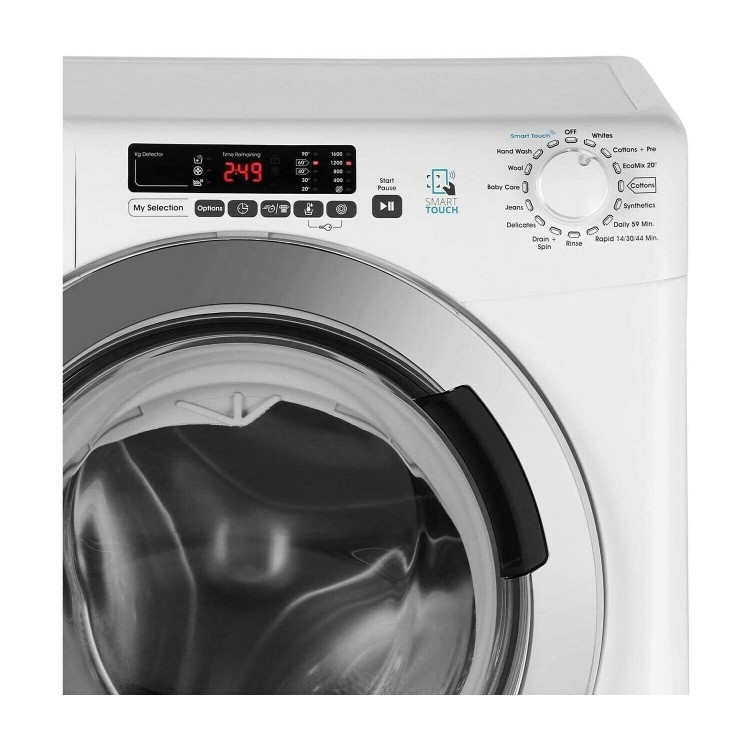 Refurbished Candy GVS169D3 Smart Freestanding 9KG 1600 Spin Washing Machine White