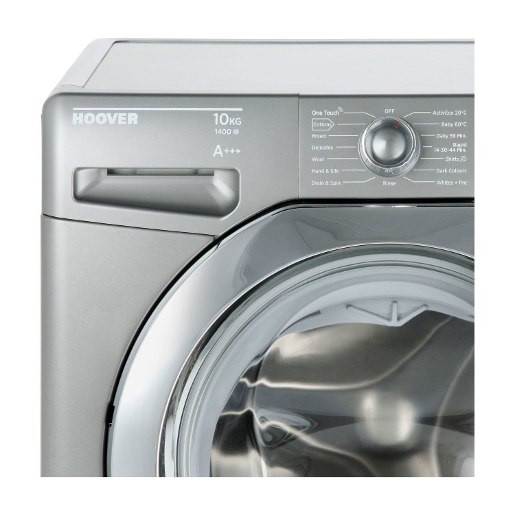 Refurbished Hoover Dynamic Next DXOA410C3R Smart Freestanding 10KG 1400 Spin Washing Machine