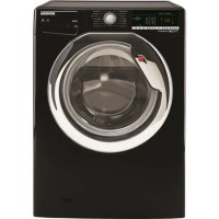 Refurbished Hoover Dynamic Next WDXOA4106HCB580 Smart Freestanding 10/6KG 1400 Spin Washer Dryer Black