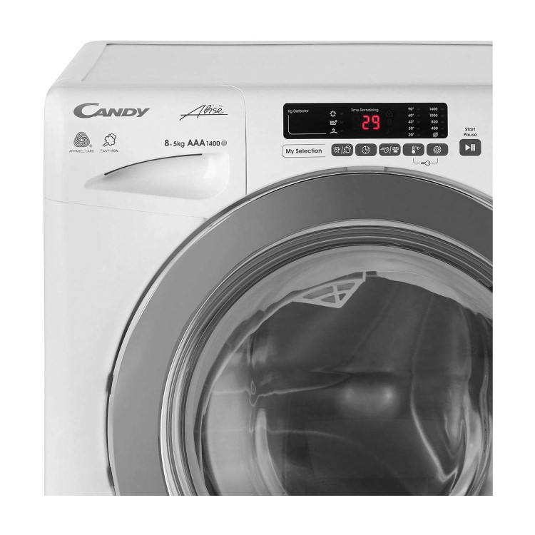 Refurbished Candy GVSW 485DC Smart Freestanding 8/5KG 1400 Spin Washer Dryer White