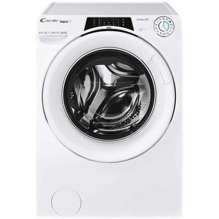 Refurbished Candy Rapido RO16106DWHC7 Freestanding Smart 10KG 1600 Spin Washing Machine