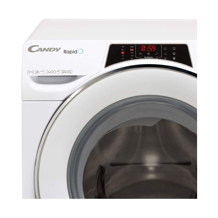 Refurbished Candy RO14116DWHC7 Smart Freestanding 11KG 1400 Spin Washing Machine White