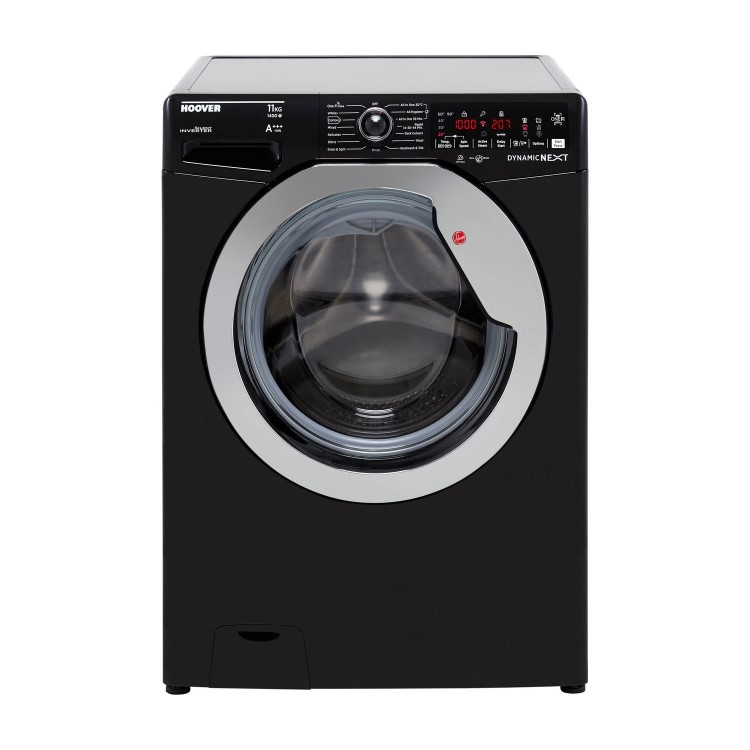 GRADE A3 - Refurbished Hoover DWOA411AHC8B-80 Freestanding 11KG 1400 Spin Washing Machine