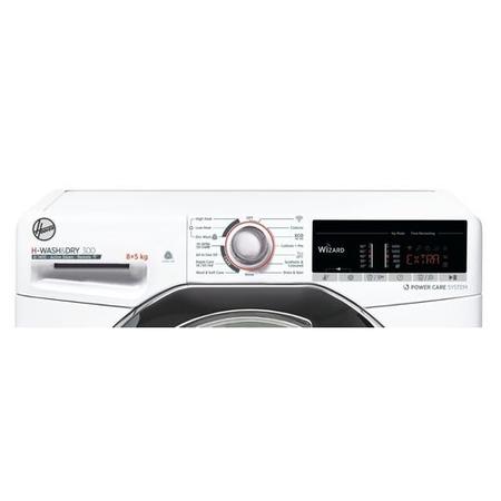 Refurbished Hoover H3DS 4855TACE Smart Freestanding 8/5KG 1400 Spin Washer Dryer White