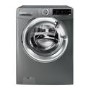 Refurbished Hoover H-Wash 300 H3WS68TAMCGE Smart Freestanding 8KG 1600 Spin Washing Machine Graphite