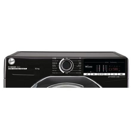 Refurbished Hoover H3WS4105TACBE H-Wash 300 Smart Freestanding 10KG 1400 Spin Washing Machine Black
