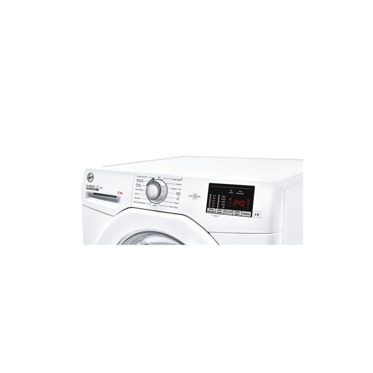 Refurbished Hoover H-Wash 300 H3W482DE Smart Freestanding 8KG 1400 Spin Washing Machine White