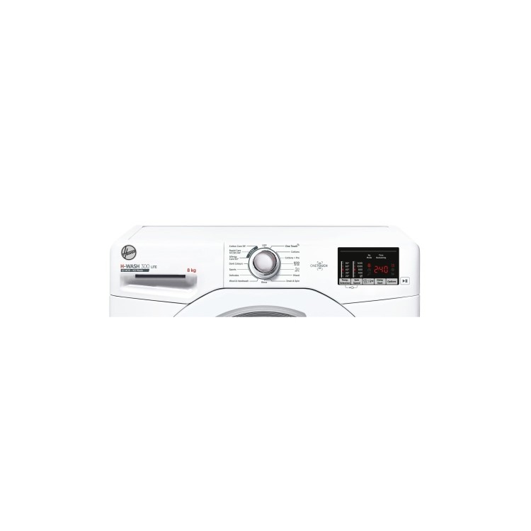Refurbished Hoover H-Wash 300 Smart H3W482DE Freestanding 8KG 1400 Spin Washing Machine