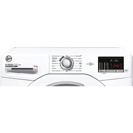 Refurbished Hoover H-Wash H3W 492DE Smart Freestanding 9KG 1400 Spin Washing Machine White