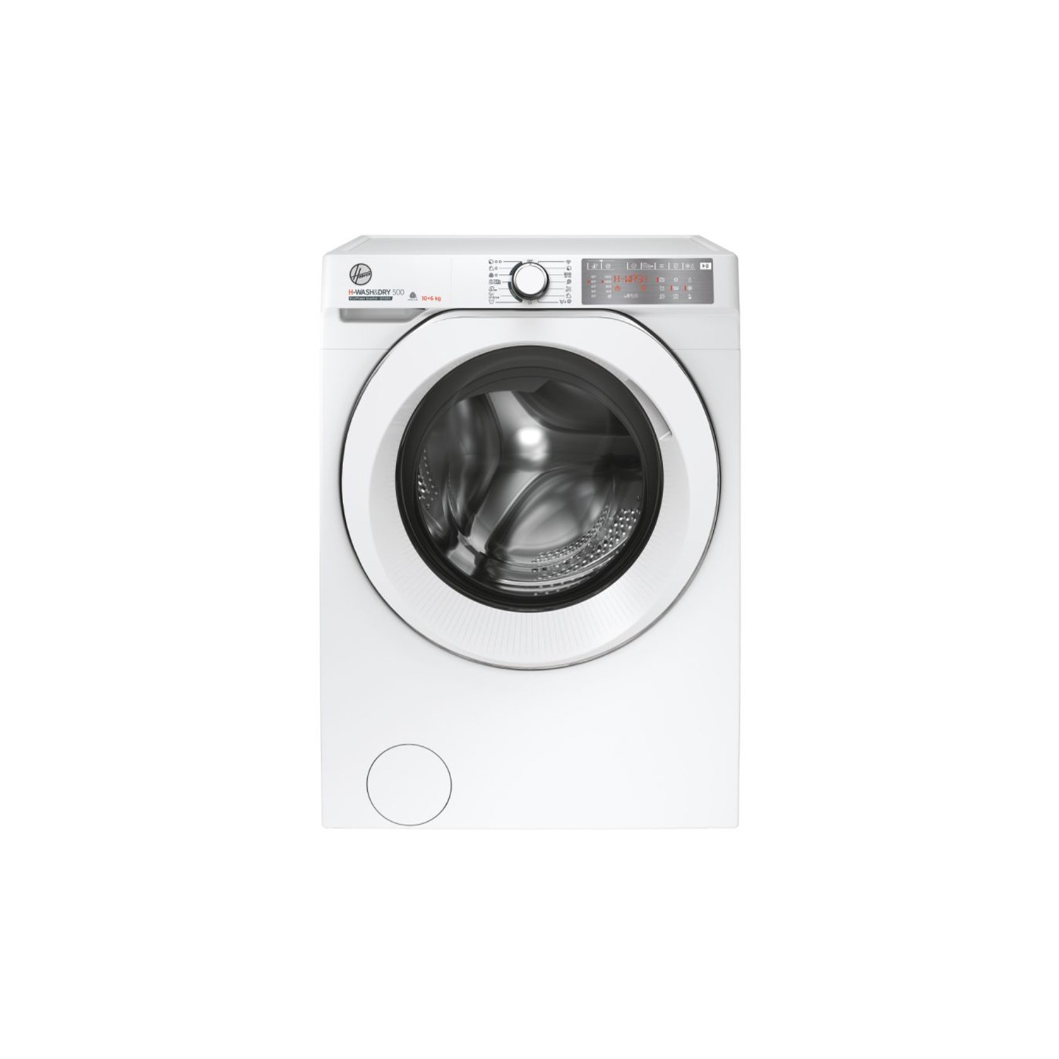 Refurbished Hoover H-Wash & Dry 500 HDB 4106AMC Smart Freestanding 10/6KG 1400 Spin Washer Dryer Whi