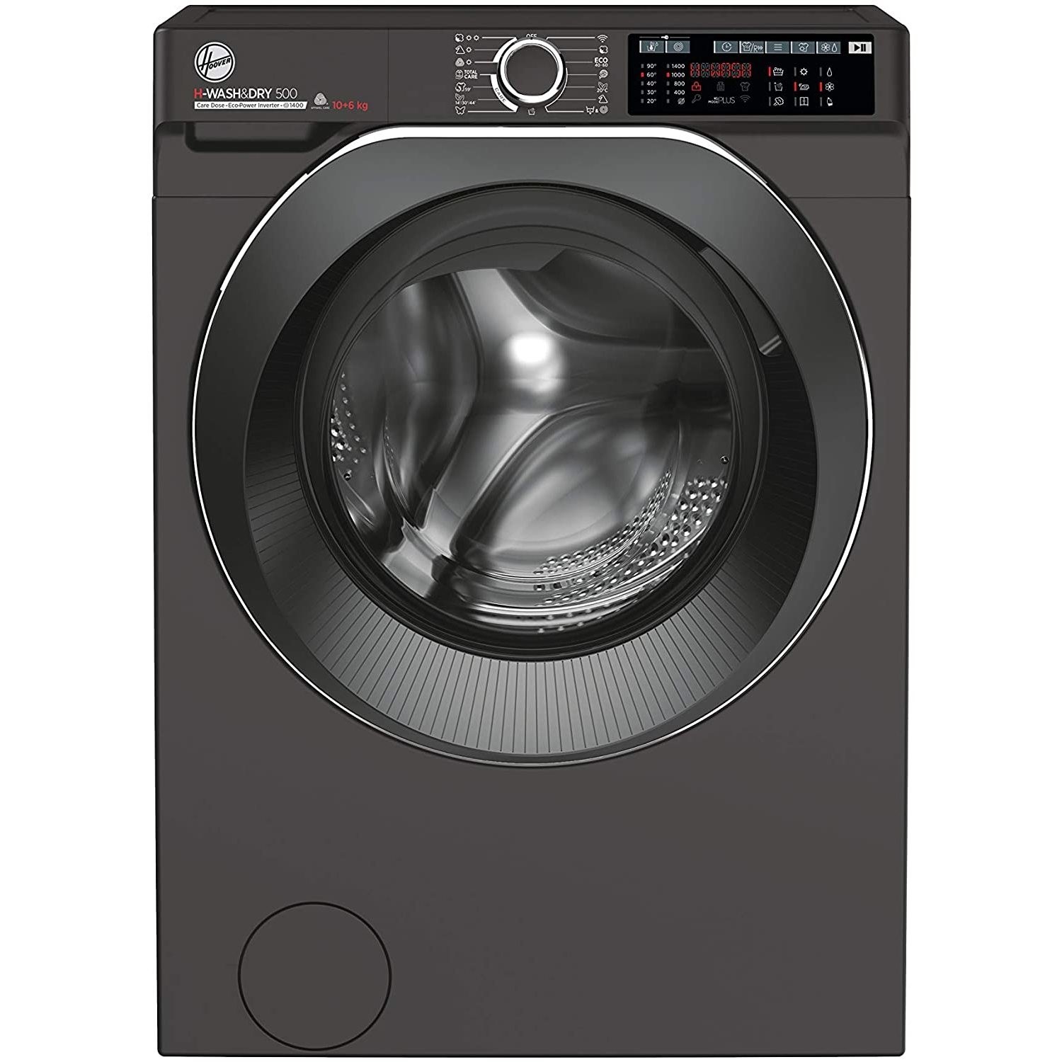 Refurbished Hoover HDD4106AMBCR Freestanding 10/6KG 1400 Spin Washer Dryer