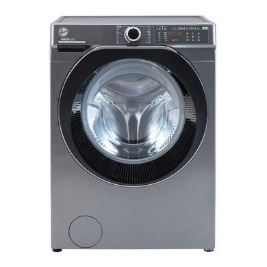 Refurbished Hoover HWDB 69AMBCR Freestanding 9KG 1600 Spin Washing Machine Graphite