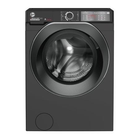 Refurbished Hoover H-Wash 500 HDDB 4106AMBCR Smart Freestanding 10/6KG 1400 Spin Washer Dryer Graphite