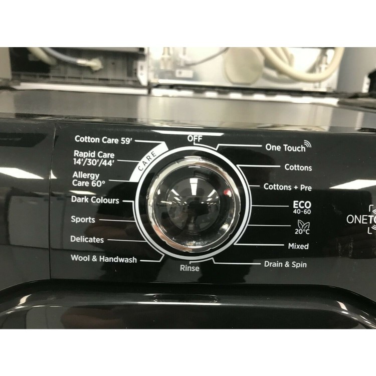Hoover H-Wash 300 Lite H3W4102DBBE/1-80 Smart Freestanding 10KG 1400 Spin Washing Machine Black