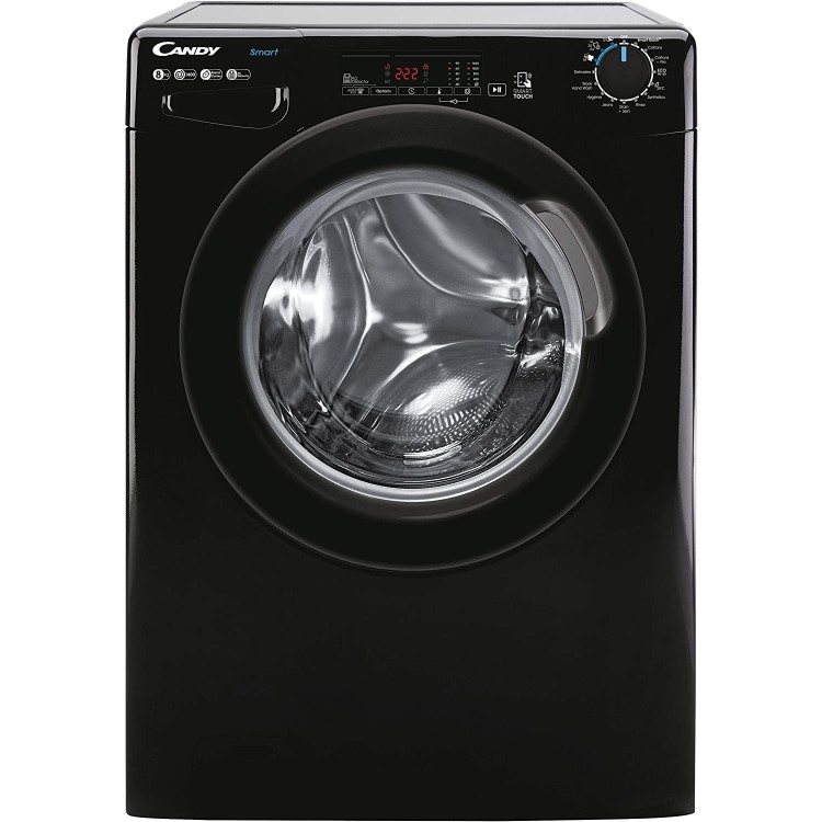 Refurbished Candy CS 148TBBE Freestanding 8KG 1400 Spin Washing Machine Black