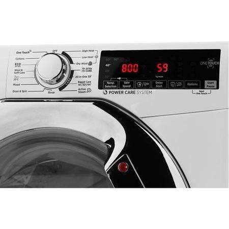Refurbished Hoover H-Wash 300 H3DS696TAMCE Smart Freestanding 9/6KG 1600 Spin Washer Dryer White