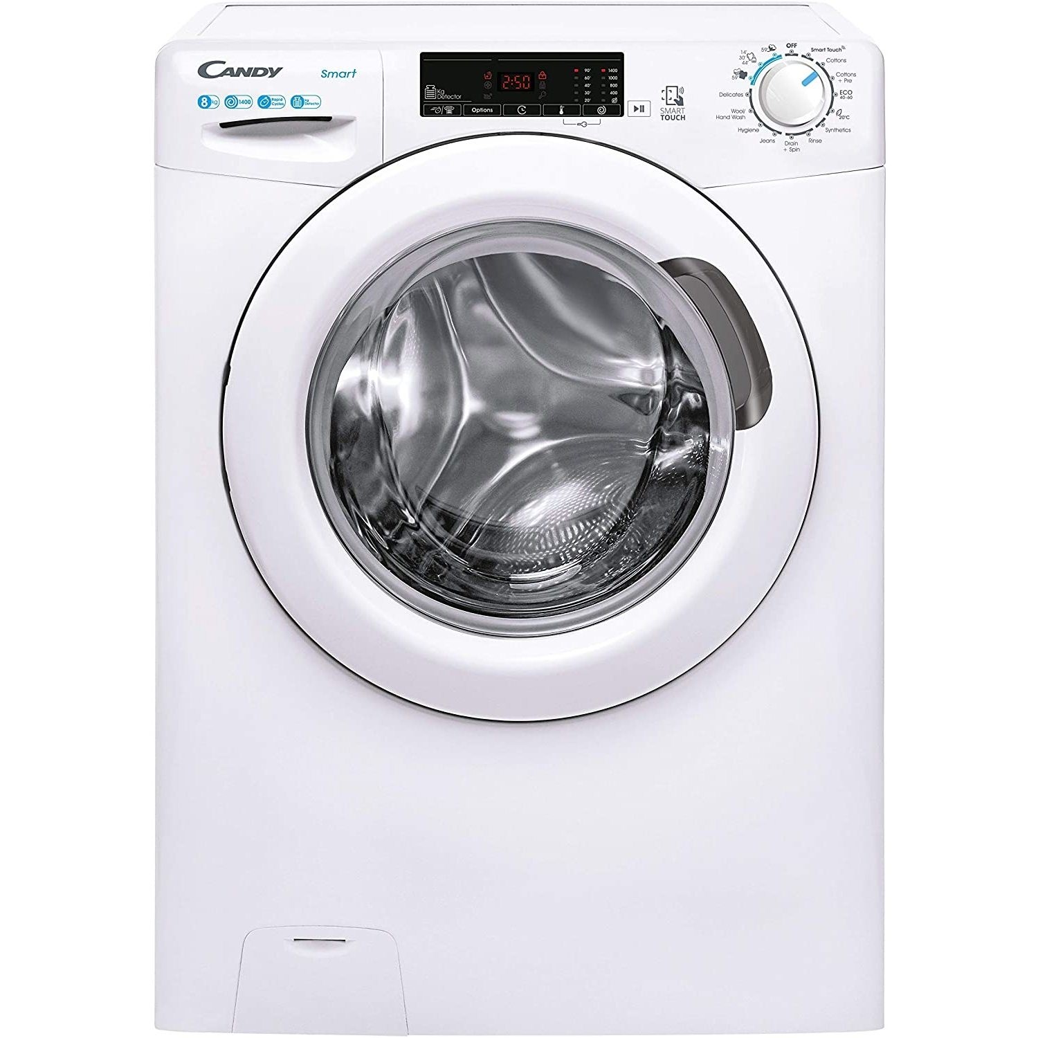 Refurbished Candy CS148TE Smart Freestanding 8KG 1400 Spin Washing Machine White